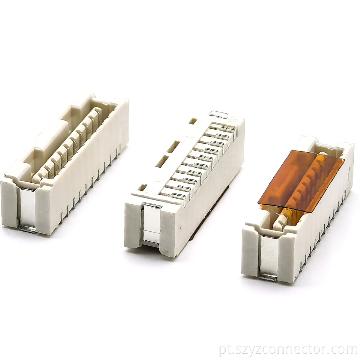 conector vertical 10P do cabeçalho do Pin do diodo emissor de luz de SMT da bolacha do passo de 1.25mm 1.25mm Pitch Wafer Vertical SMT LED Pin header Connector 10P